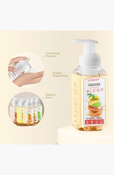 Lovery Citrus Foaming Hand Soap Multipack In 5 Pack
