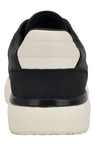 Calvin Klein Men's Brayton Casual Lace Up Sneakers In Black