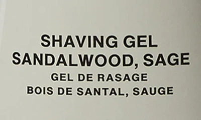 Grown Alchemist Shaving Gel With Sandalwood & Sage In No Color