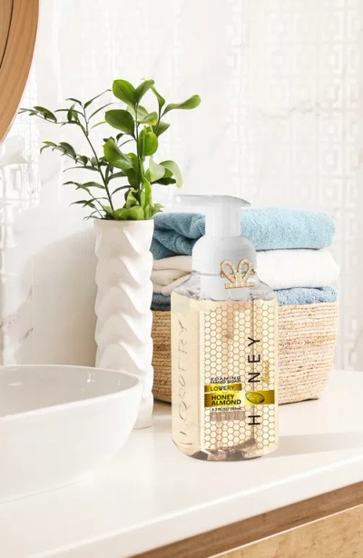 Lovery Foaming Hand Soap Pack Of 3 With Free Swarovski Bracelet In Honey Almond