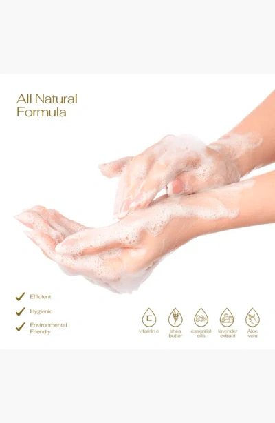 Lovery Foaming Hand Soap Pack Of 3 With Free Swarovski Bracelet In Lavender Jasmine