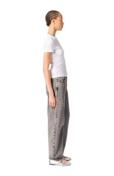 Maje Cotton T-shirt In White