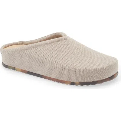 Rothys The Casual Clog In Brown/neutral In Dove