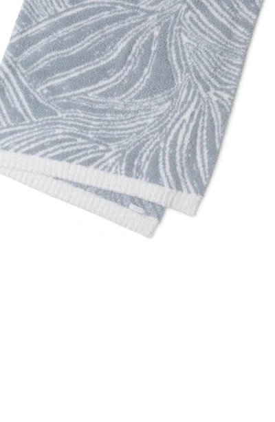 Barefoot Dreams Cozychic Flowing Petals Throw In Gray