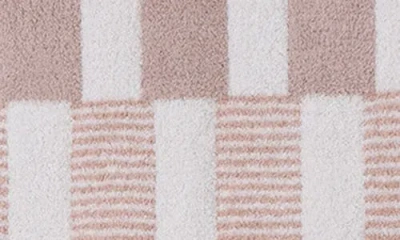 Barefoot Dreams Cozychic Tile Check Throw In Eucalyptus Multi