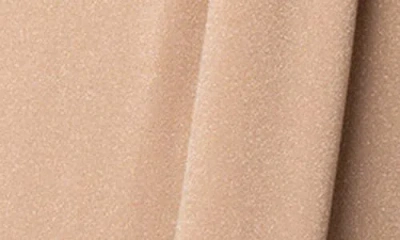 Kiyonna Romanced By Moonlight Glitter A-line Jersey Gown In Champagne