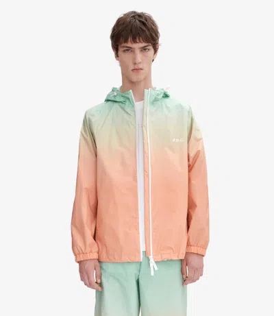 Apc A.p.c. X Asics Casual Jacket In Saa - Multicolored