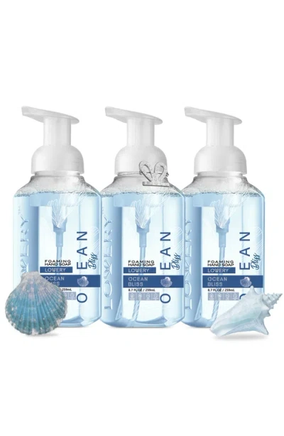 Lovery Foaming Hand Soap Pack Of 3 In Ocean Bliss