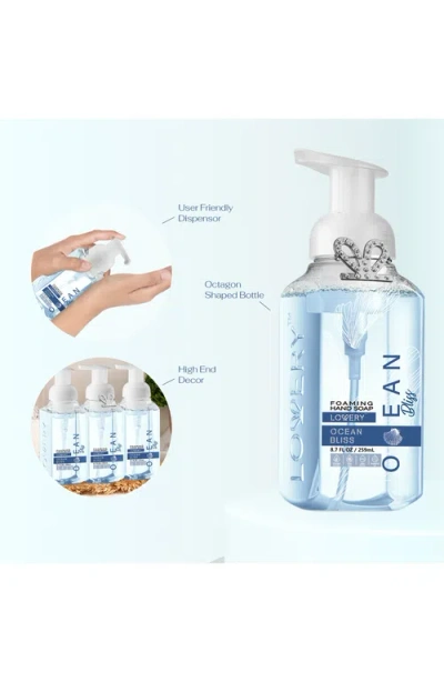 Lovery Foaming Hand Soap Pack Of 3 In Ocean Bliss