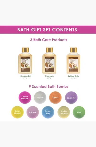 Lovery 9-piece Bath Bombs Gift Set In Multicolor