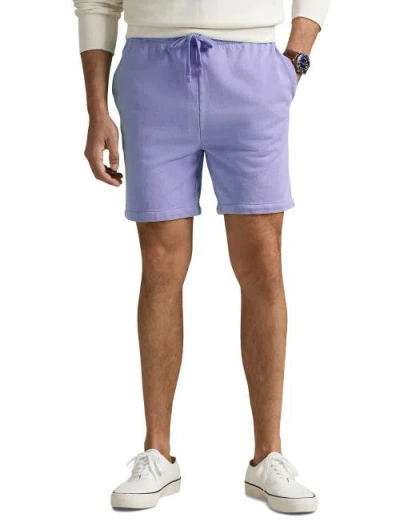 Polo Ralph Lauren Big & Tall Loopback Fleece Shorts In Sky Lavendar