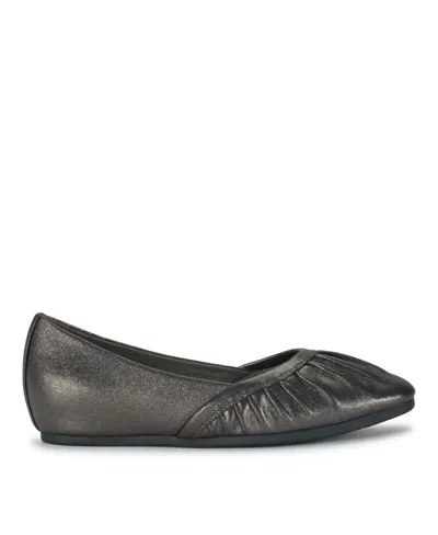 Baretraps Women's Charlie Flats In Gunmetal