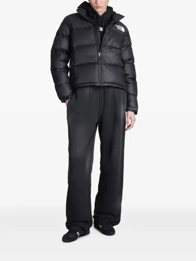 The North Face 96 Retro Nuptse Puffer Jacket In Black