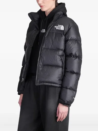 The North Face 96 Retro Nuptse Puffer Jacket In Black