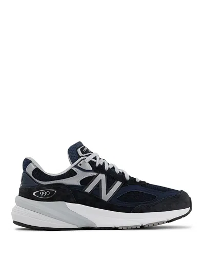 New Balance Blue Made In Usa 990v6 Sneakers In Blue