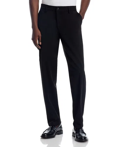 Les Deux Patrick Linen Pants Dark Navy In Black