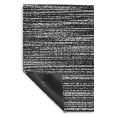 Chilewich Skinny Stripe Shag Utility Mat, 24 X 36 In Shadow