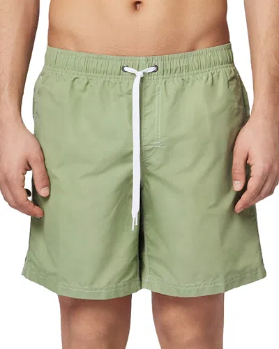 Sundek Regular Fit 16 Board Shorts In Green Dust