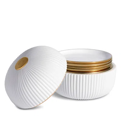 L'objet Ionic Five-piece Porcelain Box And Plate Set