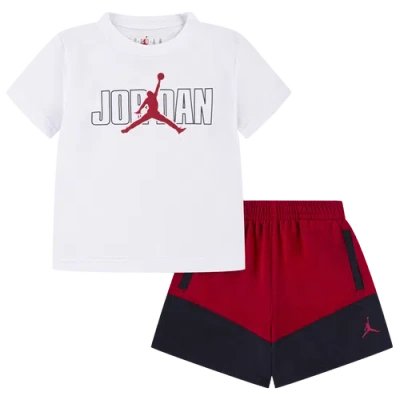 Jordan Boys Infant   Stacked Mixed Set In Red/gym Red