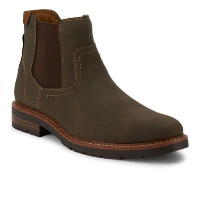 Dockers Mens Ransom Rugged Chelsea Boot In Brown