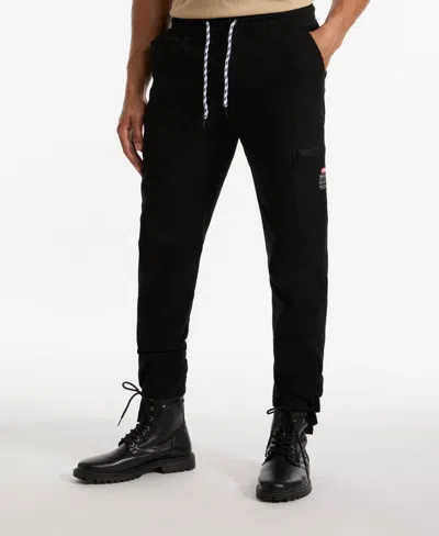 Ecko Unltd . Left Sides Cargo Jogger In Black
