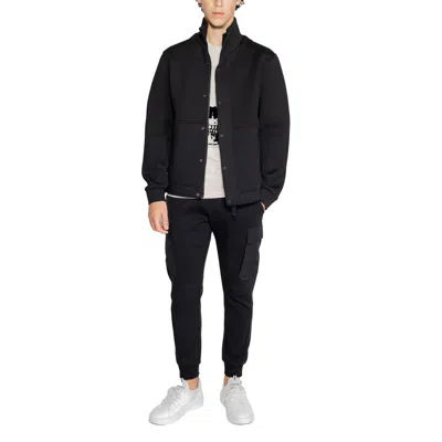 Antony Morato Black Polyester Jacket In Black