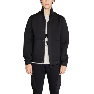 Antony Morato Black Polyester Jacket In Black