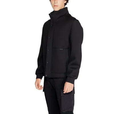 Antony Morato Black Polyester Jacket In Black