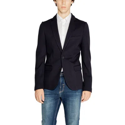 Antony Morato Viscose Men's Suit In Blue