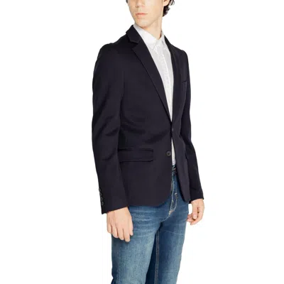 Antony Morato Viscose Men's Suit In Blue