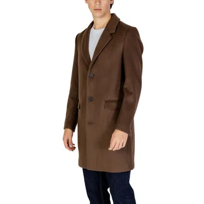 Antony Morato Brown Polyester Jacket In Brown