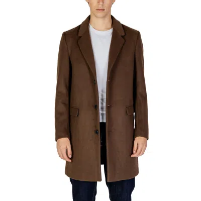 Antony Morato Brown Polyester Jacket In Brown