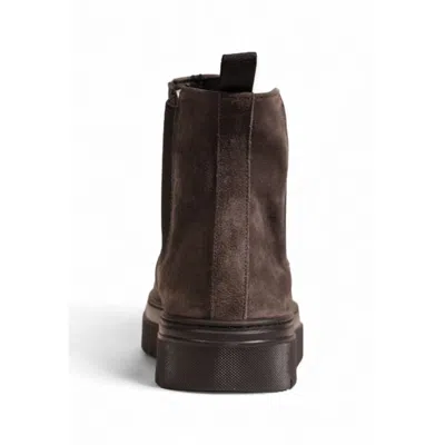Antony Morato Gray Suede Leather Men's Boot In Gray