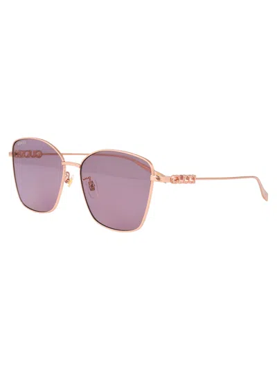 Gucci Gg1805sa Sunglasses In 金子