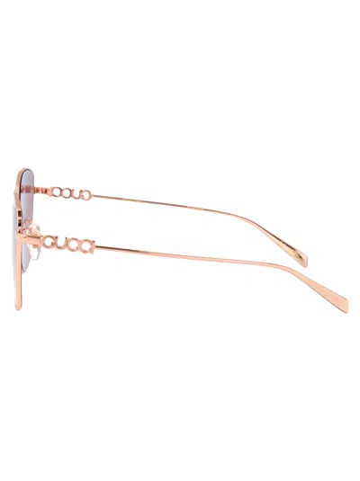 Gucci Gg1805sa Sunglasses In 金子