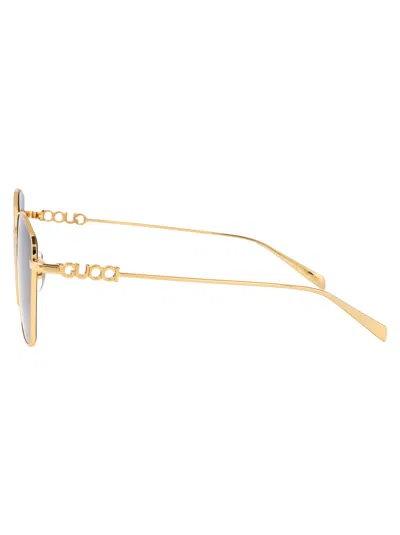 Gucci Gg1805sa Sunglasses In 金子