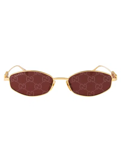 Gucci Gg1802s Sunglasses In 红色的