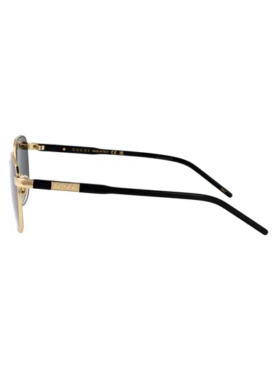 Gucci Gg1799s Sunglasses In 金子