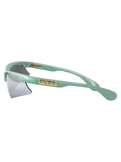 Gucci Gg1774s Sunglasses In 绿色的