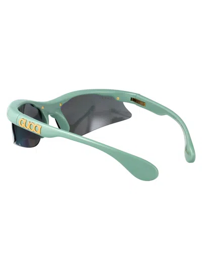 Gucci Gg1774s Sunglasses In 绿色的