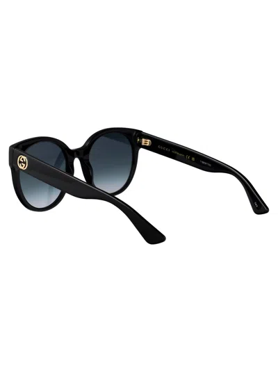 Gucci Gg0035sn Sunglasses In 黑色的
