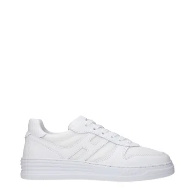 Hogan High-top Sneakers With Striped Rubber Sole