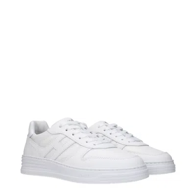 Hogan High-top Sneakers With Striped Rubber Sole