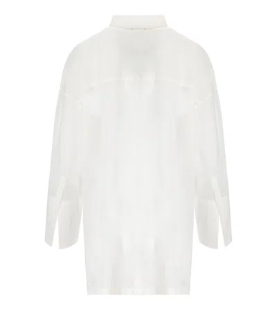 Mm Max Mara Max Mara Sedan White Shirt In White