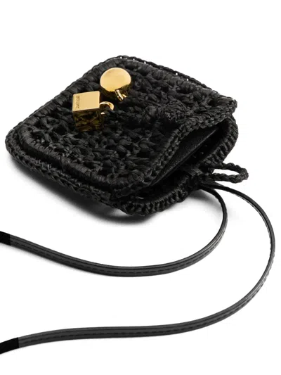 Jacquemus Crochet Wallet In Natural 142