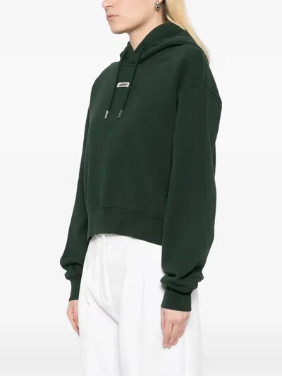 Jacquemus Gros Grain Light Beige Hooded Sweatshirt In Light Beige 2 131