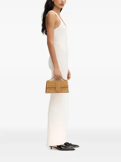 Jacquemus Scala Maxi Dress In Off White 110