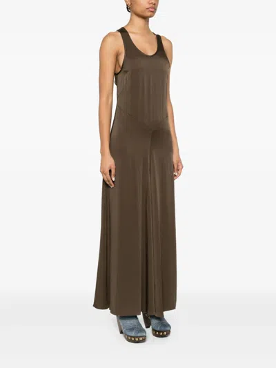 Isabel Marant Marant Kenza Maxi Dress In 50bz Bronze