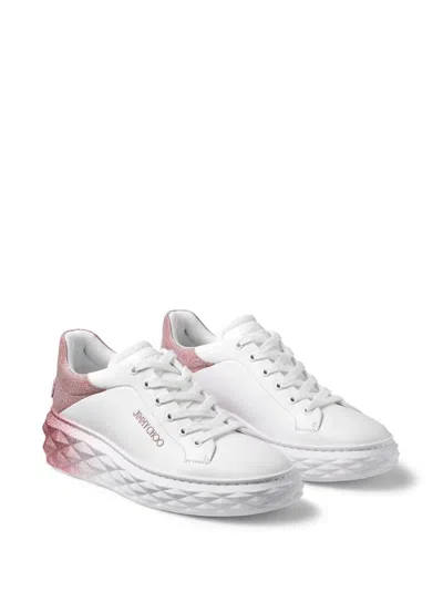 Jimmy Choo Diamond Maxi/f Ii Sne In X White Rose